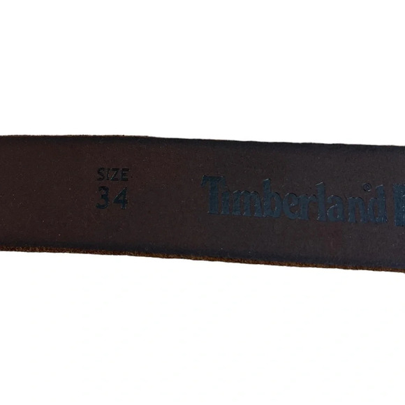 Timberland • Genuine Full Grain Leather Belt Size 34 - Picture 11 of 13
